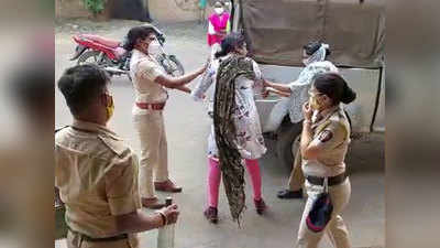 Amravati Crime: महिला वन कर्मचाऱ्याचा कार्यालयात दारू पिऊन धिंगाणा; पोलिसावर हात उचलला!