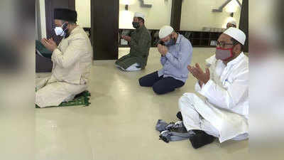 लखनऊ: ईदगाह में कोविड प्रोटोकॉल के साथ हुई अलविदा की नमाज, सुन्नी धर्मगुरु ने की घर पर रहने की अपील