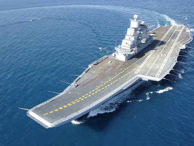 INS Vikramaditya: आयएनएस विक्रमादित्यवर आग, कोणतंही नुकसान नाही