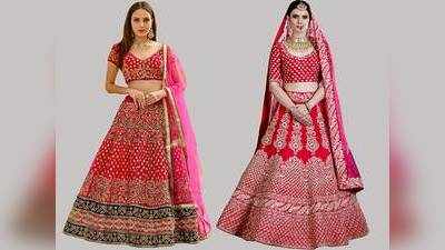 Offers On Lehenga Choli : 79% की भारी छूट पर Amazon से खरीदें ये Lehenga Choli