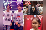 WWEல் கால் பதிக்கும் தமிழ் பெண்!