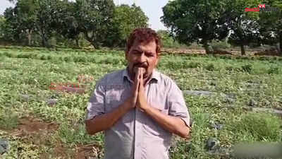 ಬೀದರ್‌: ಕಲ್ಲಂಗಡಿ ಬೆಳೆದ ರೈತನ ಕಣ್ಣಲ್ಲಿ ನೀರು