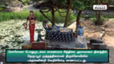 கொரோனா காரணமாக முதத்திரையன் திருக்கோவிலில் பக்கதர்களின்றி வெறிச்சோடி!