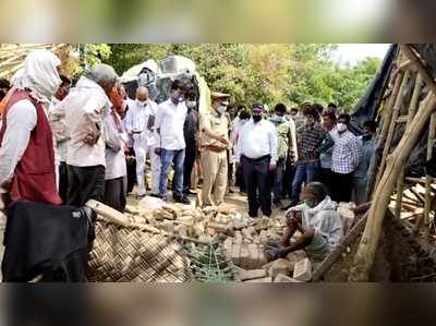 storm in up: हरदोई जिले में तूफान ने मचाई भारी तबाही, दीवार ढहने से पांच लोगों की मौत