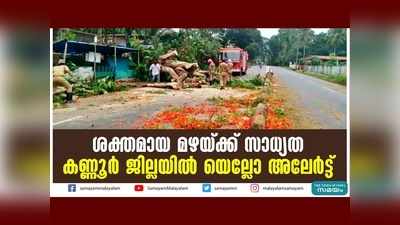 ശക്തമായ മഴയ്ക്ക് സാധ്യത; കണ്ണൂര്‍ ജില്ലയില്‍ യെല്ലോ അലേര്‍ട്ട്, വീഡിയോ കാണാം