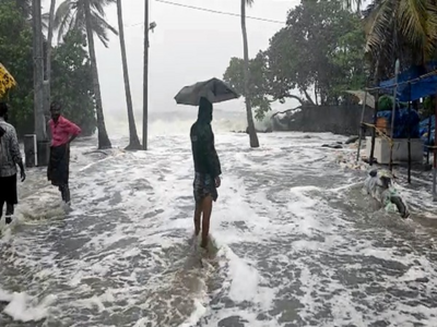 কেরালায় শুরু প্রবল ঝড়-বৃষ্টি, আশঙ্কা বন্যার