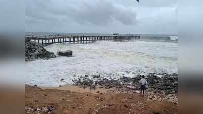 തിരുവനന്തപുരത്ത്‌  നാശം വിതച്ച് അതിശക്തമായ മഴയും കാറ്റും; തീരദേശ മേഖലയില്‍ തീരാദുരിതം, വീഡിയോ