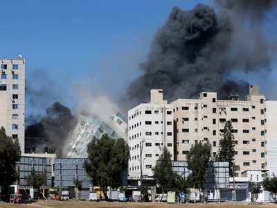 इजरायल ने गजा की बहुमंजिला इमारत पर दागी मिसाइल, एपी, अल जजीरा जैसे मीडिया समूह के दफ्तर तबाह