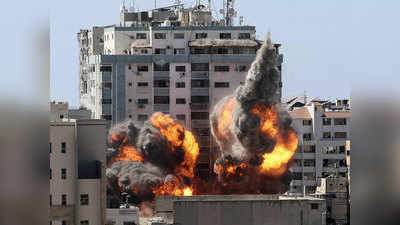 Israel Palestine  इस्रायलकडून गाझामध्ये आंतरराष्ट्रीय माध्यमांच्या इमारतींवर हल्ला