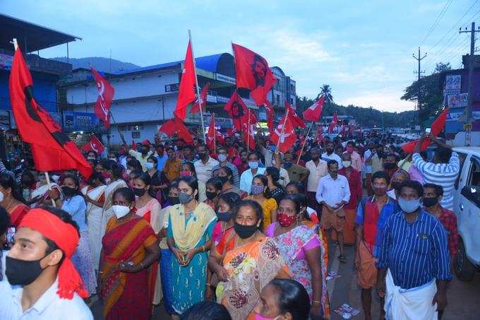 ​ഇ ചന്ദ്രശേഖരനെതിരെ എതി‍ര്‍പ്പ്