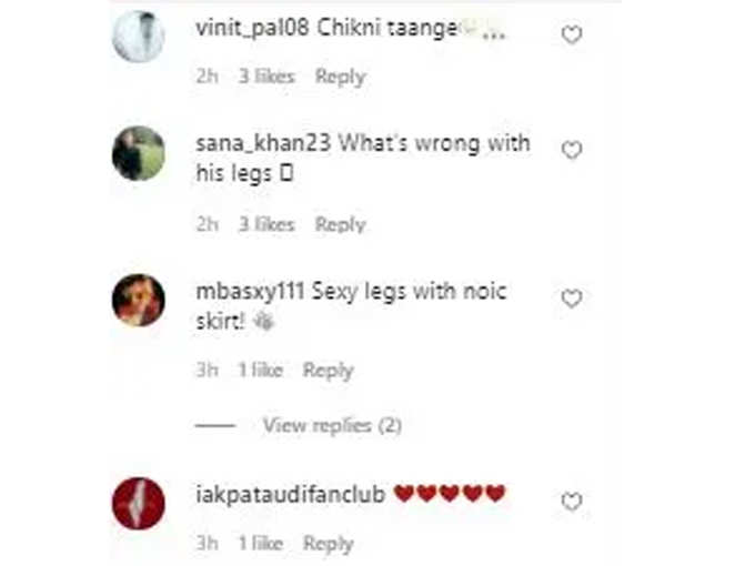 Netizens Comment On Ibrahim Ali Khan Picture