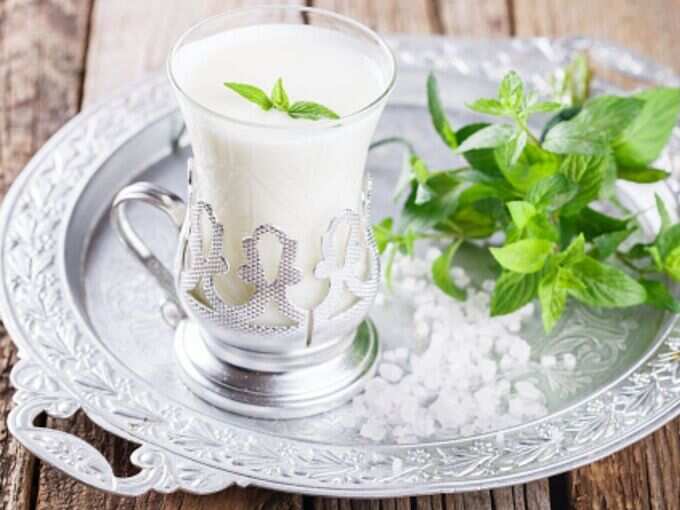 ​पुदीना छाछ (Mint Buttermilk)