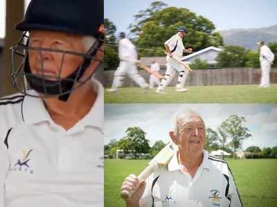 दुनिया का सबसे उम्रदराज क्रिकेटर! 91 साल की उम्र में भी मैदान पर उड़ा रहा छक्के
