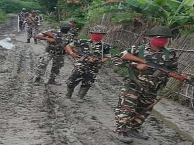 शरारती तत्वों के साथ झड़प के बाद भारत - नेपाल सीमा पर बढ़ाई गई सुरक्षा, दोनों ओर सुरक्षाकर्मी तैनात