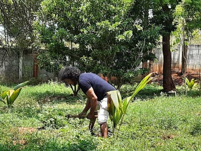 ​ಕೃಷಿಗೆ ಮರಳಿದ ಉಪ್ಪಿ