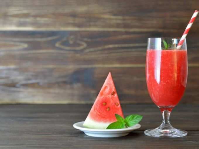 ​तरबूज का जूस (Watermelon juice)