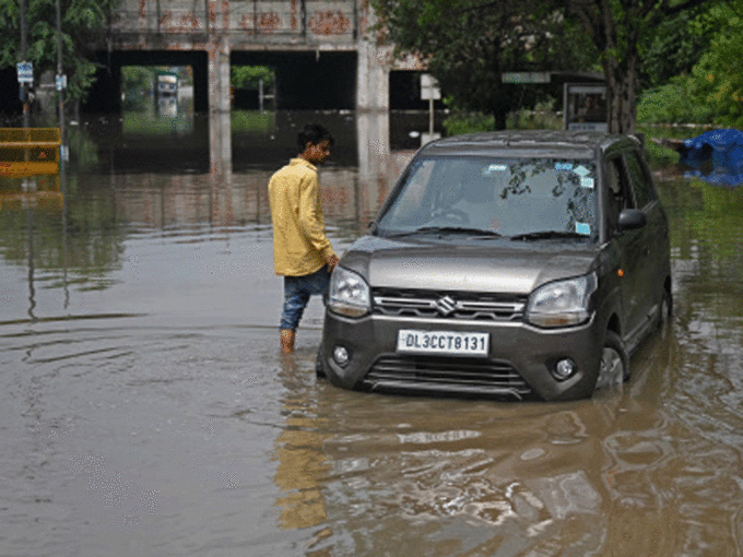 ​दिल्ली में 24 घंटे में रेकॉर्ड 119 एमएम बारिश