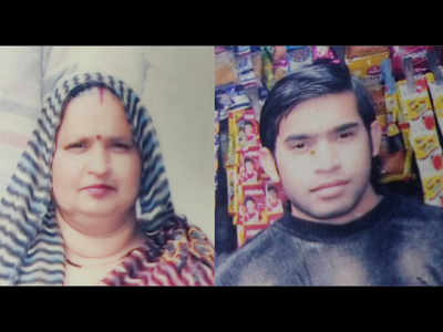 जौहरीपुर में मां-बेटे का कत्ल, CCTV में कैद हुआ एक नकाबपोश