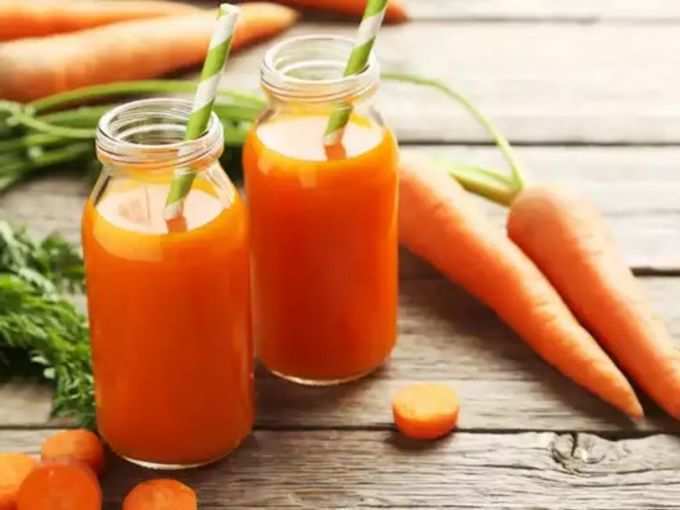 डाळींबाचा व गाजरचा ज्यूस (Pomegranate & carrot juice)