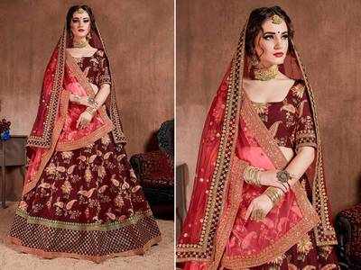 Trending Wedding Lehenga : पर्फेक्ट ब्राइडल लुक के लिए ऑर्डर करें ये स्टाइलिश ब्राइडल Lehenga