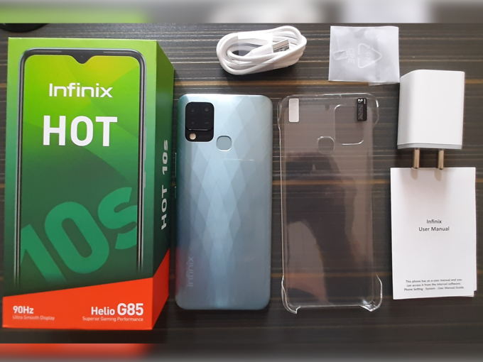 Infinix Hot 10s Box