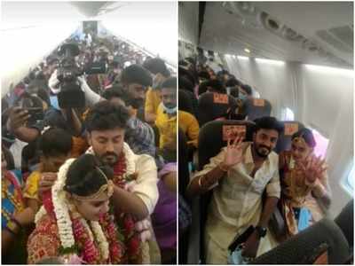 Mid-Air Marriage: मदुरै के कपल ने प्लेन में की शादी, DGCA ऐक्शन में, एयरलाइन-एयरपोर्ट अथॉरिटी से मांगी रिपोर्ट
