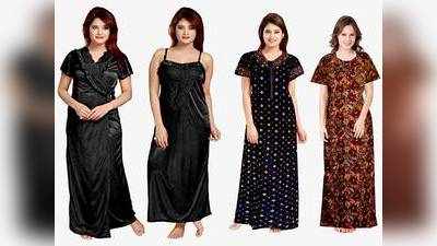 Nighty : आरामदायक नींद के लिए जरूर खरीदें ये Womens Nighty