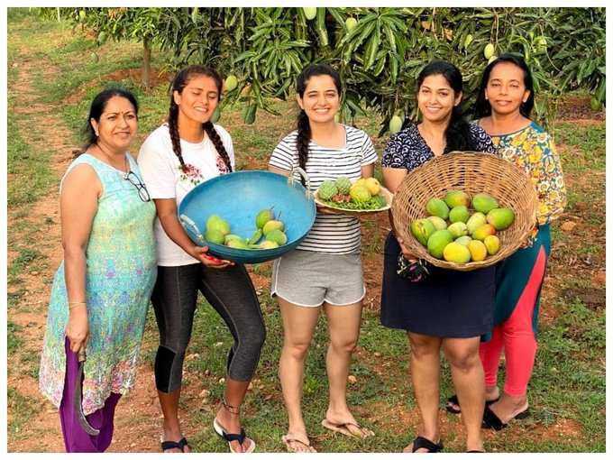 ಲಾಕ್‌ಡೌನ್‌ನಿಂದಾಗಿ ಅಲ್ಲಿಯೇ ಇರುವ ಆಶಿಕಾ ಫ್ಯಾಮಿಲಿ