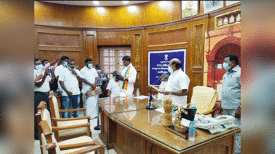 Puducherry oath ceremony: राहुल कलाम ने बीच में रोका पुडुचेरी में विधायकों का शपथग्रहण, 90 मिनट बाद फिर हुआ शुरू