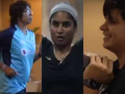 India women tour of England : हाई वोल्टेज सीरीज से पहले तैयारी में कोई कोर कसर नहीं छोड़ना चाहती महिला ब्रिगेड,  यकीन नहीं होता तो देखिए ये VIDEO