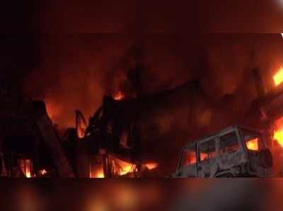 जम्मू: उधमपुर की केमिकल फैक्टरी में लगी आग, 8 दमकल की गाड़ियां नहीं बुझा पाईं, वायुसेना की लेनी पड़ी मदद