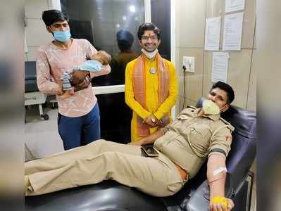 Bulandshahar News: आधी रात में दिया रक्तदान, UP के ट्रैफिक इंस्पेक्टर ने बचाई 6 महीने की बच्ची की जान