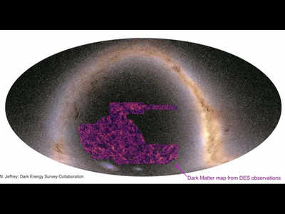 Dark Matter Map: ब्रह्मांड में डार्क मैटर का सबसे बड़ा मैप तैयार, ग्रैविटी पर आइंस्टाइन की थिअरी उलझी