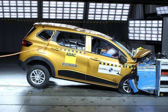Renault Triber Global NCAP Car Crash test