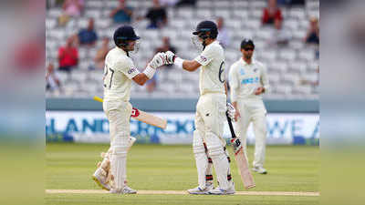 ENG vs NZ 1st Test day 2 Highlights: बर्न्स और रूट ने इंग्लैंड को संभाला, स्टंप्स तक बनाए 2/111 रन