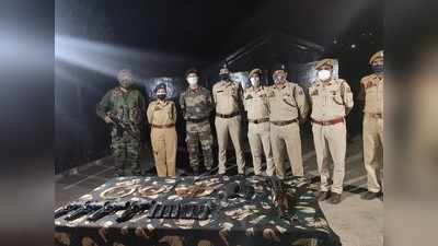 Jammu-Kashmir News: राजौरी पुलिस और सेना के सर्च में मिला आतंकी ठिकाना, हथियारों का जखीरा बरामद