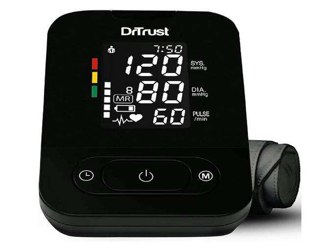 Dr Trust Smart Dual Talking Automatic Digital Blood Pressure Monitor BP Machine