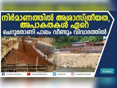 നിർമാണത്തിൽ അശാസ്ത്രീയത, അപാകതകൾ ഏറെ; ചെറുതോണി പാലം വീണ്ടും വിവാദത്തിൽ