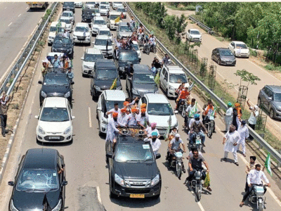 Farmers protest: अंबाला से 3 हजार किसानों का काफिला दिल्ली रवाना, चढूनी बोले- बंगाल में हारी BJP, अब यूपी की बारी