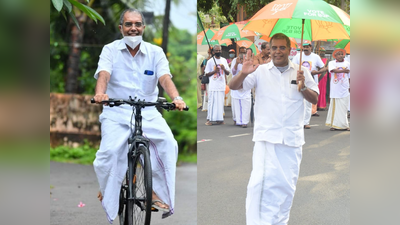 ഇന്ധന വില വർധനയിൽ പ്രതിഷേധമോ? സൈക്കിൾ ചവിട്ടുന്ന ചിത്രം പങ്കുവെച്ച് അബ്ദുള്ളക്കുട്ടി; ചർച്ചയാക്കി സോഷ്യൽ മീഡിയ