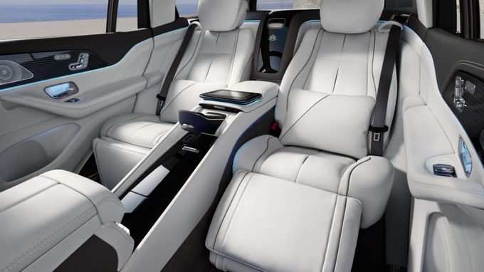 Mercedes Maybach GLS interior.