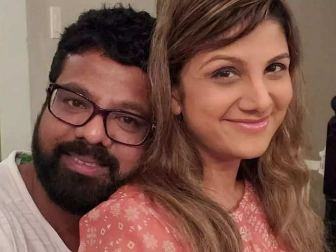 Rambha With Husband