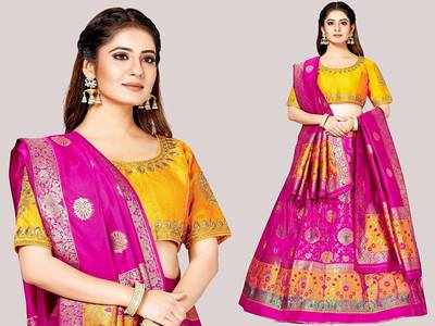 Best Selling Lehenga Choli : मात्र 1,450 रुपए में खरीदें ये खूबसूरत लहंगा चोली