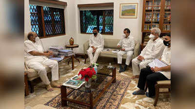 Sharad Pawar: शरद पवारांच्या घरी पोहचले चार मंत्री; त्या महत्त्वाच्या विधेयकावर खलबतं