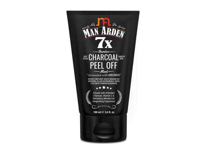 Man Arden No Parabens, Sulphate, Silicones 7x Activated Charcoal Peel Off Mask
