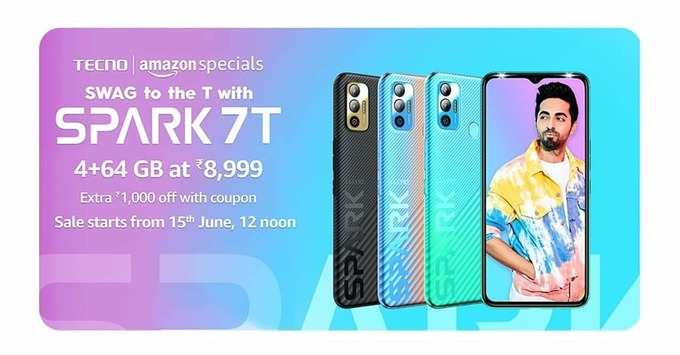 Tecno Spark 7T Price In India