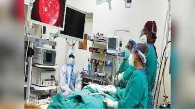 पटना IGIMS में 60 साल के बुजुर्ग का सफल ऑपरेशन, तीन घंटे की सर्जरी में डॉक्टरों ने निकाला क्रिकेट की गेंद से भी बड़ा ब्लैक फंगस