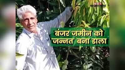 जुनून: पत्नी की सेहत के लिए बंजर जमीन को जन्नत बना डाला, पढ़ें- 71 वर्षीय मेघाराम की कहानी