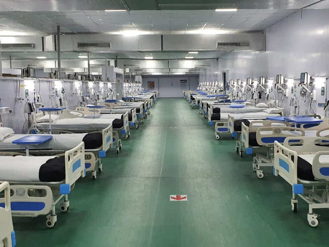 वाराणसी में DRDO ने बनाया है 750 बेड का कोविड अस्पताल