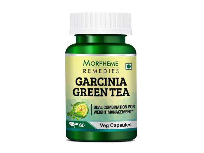 Morpheme Remedies Garcinia Green Tea for Weight Management - 60 Veg Capsules